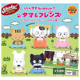 Shaky! Tama and Friends bubble head doll usual park [All 5 type set(Full Complete)]