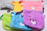 Care Bears Fuwafuwa Face Pouch Part.3 [All 5 type set(Full Complete)]