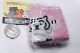 MUZIK TIGER gusseted tote bag [2.Pink]