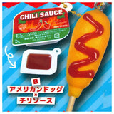 With sauce!American Dog & Frankfurt Mascot [2.American dog x chili sauce]
