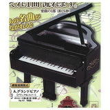 Real sound! Kanadeyo! Grand piano & organ mascot due [1.Grand Piano [Black & Silver]]