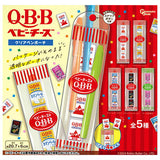 QBB Baby Cheese Clear Pen Pouch [All 5 type set(Full Complete)]