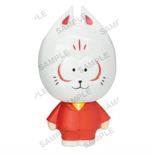 TAMA-KYU Mask of Salaryman Collection Figure [1.Fox (A)]
