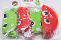 Gachapin Mukku plush pouch [All 4 type set(Full Complete)]