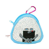 Pan Dorobo Odekake Pouch with carabiner [4.Onigiri boy]