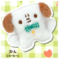 Mopuchapu Plush Keychain [6.Pun (Coffee)]