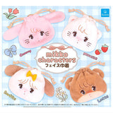 mikko characters face kinchaku [All 4 type set(Full Complete)]