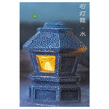 Stone lantern lights Kyokasuigetsu [3.Stone lantern Sui]