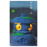 Stone lantern lights Kyokasuigetsu [4.Stone lantern Getsu]