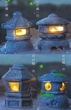 Stone lantern lights Kyokasuigetsu [All 4 type set(Full Complete)]