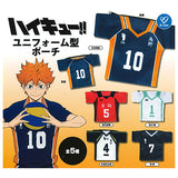 Haikyu!! Uniform pouch [All 5 type set(Full Complete)]