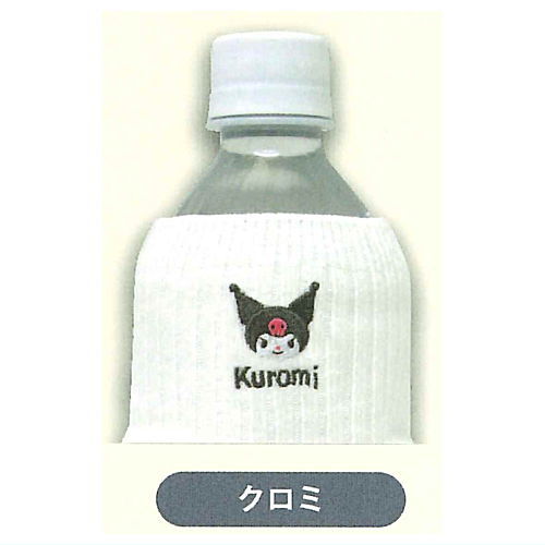 Sanrio Characters Loose Socks Style Plastic Bottle Cover [4.Kuromi]