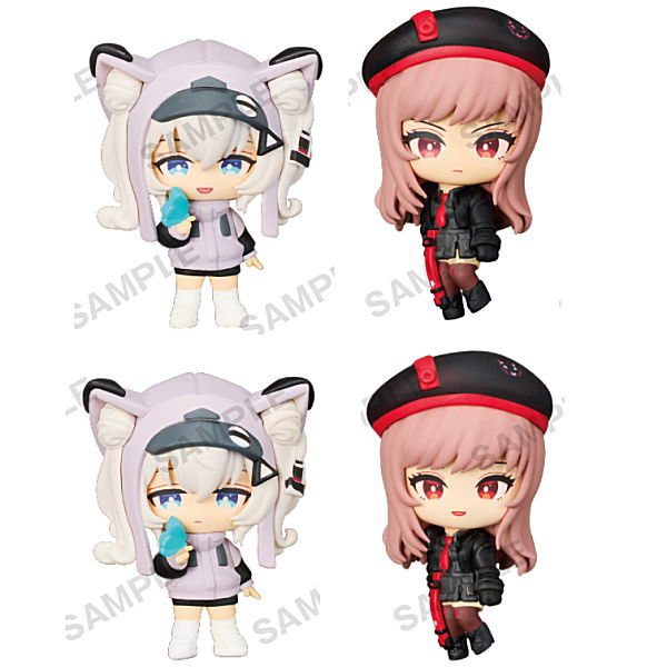 Goddess of Victory: NIKKE Collection Figure RICH vol.1 [Assorted 4 type set (1.N102A/2.Rapi A/4.N102B/5.Rapi B)]