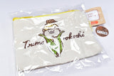 Marutto Ojisan Mokomoko Embroidery Pouch [3.Corn]
