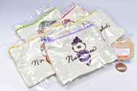 Marutto Ojisan Mokomoko Embroidery Pouch [All 5 type set(Full Complete)]