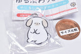 Yurufuwausagino Mejirushi Acrylic Charm [2.Osuwari]