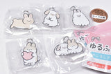 Yurufuwausagino Mejirushi Acrylic Charm [All 5 type set(Full Complete)]