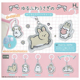 Yurufuwausagino Mejirushi Acrylic Charm [All 5 type set(Full Complete)]