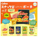 Calbee snack bag-like pouch vol.2 [All 5 type set(Full Complete)]