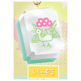 Dot Mahjong tiles Acrylic Mascot [2.I-so-]
