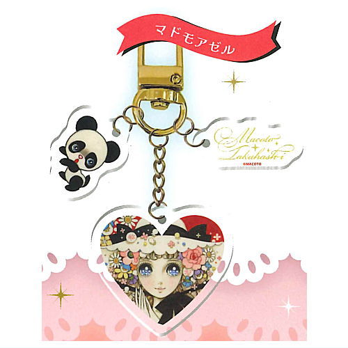 Takahashi Macoto Triple acrylic charm [4.Mademoiselle]