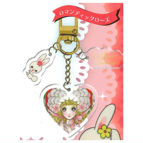 Takahashi Macoto Triple acrylic charm [5.Romantic Rose]