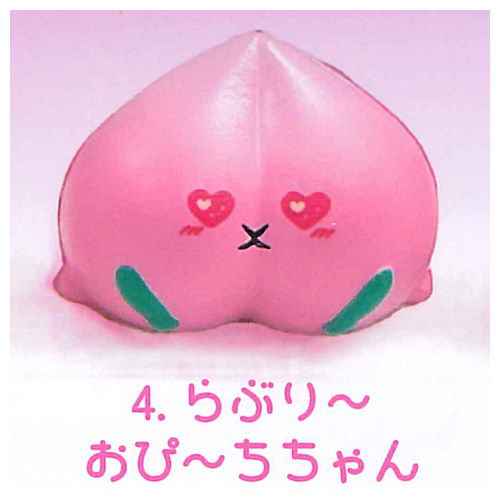 Puripuri Opeach-chan munitto squeeze collection [4.Lovely Opeach-chan]