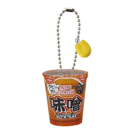 Nissin Cup Noodles Miniature Charm [7.Cup Noodle Miso]