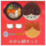 Hokkori Nekonabe mascot [3.Mikannabe set]