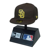 NEW ERA 59FIFTY MLB On-Field Cap Miniature Figure Collection 02 [2.San Diego Padres]
