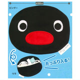 PINGU Fuwafuwa Face Pouch & Kinchaku [1.Pingu]
