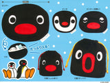 PINGU Fuwafuwa Face Pouch & Kinchaku [All 5 type set(Full Complete)]