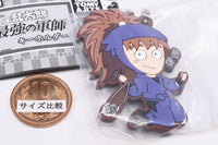Deformed Rubber! Nintama Rantaro the Movie Keychain [2.Raizo Fuwa]