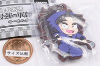 Deformed Rubber! Nintama Rantaro the Movie Keychain [3.Hachizaemon Takeya]