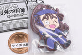 Deformed Rubber! Nintama Rantaro the Movie Keychain [4.Kanemon Ohama]