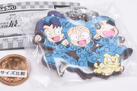 Deformed Rubber! Nintama Rantaro the Movie Keychain [7.Rantaro, Kirimaru and Shinbei]