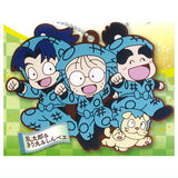 Deformed Rubber! Nintama Rantaro the Movie Keychain [7.Rantaro, Kirimaru and Shinbei]