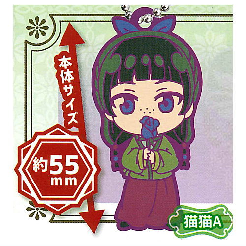 Deformed Rubber! Kusuriya no Hitorigoto Keychain vol.2 [1.Maomao A]