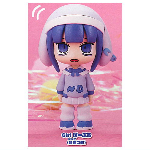 Terada Tera Stand Figure [2.Girl Purple]