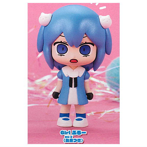 Terada Tera Stand Figure [3.Girl Blue]