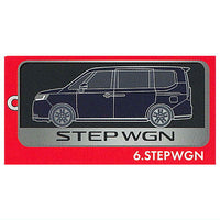 Honda Car Metal Keychain [6.STEPWGN]