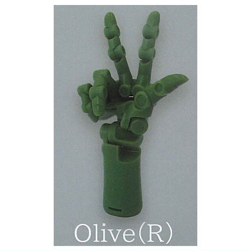 1/3 SCALE Movable wrist Olive hand [3.Olive(R)]