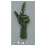 1/3 SCALE Movable wrist Olive hand [4.Olive(L)]