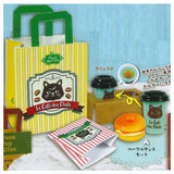 With paper bag! Cafe Takeout set mascot Part.3 [1.Bagel sandwich set]