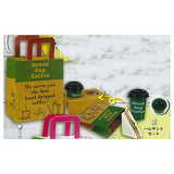 With paper bag! Cafe Takeout set mascot Part.3 [2.Ham sandwich set]