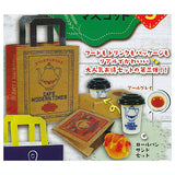 With paper bag! Cafe Takeout set mascot Part.3 [3.Roll bread sandwich set]