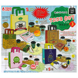 With paper bag! Cafe Takeout set mascot Part.3 [All 5 type set(Full Complete)]