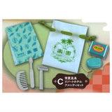 Retro hotel mini amenity set mascot: hot spring town edition [3.Tokonatsu onsen resort hotel amenity set]
