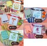 Retro hotel mini amenity set mascot: hot spring town edition [All 5 type set(Full Complete)]