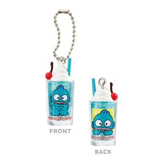 Sanrio Characters retro glass miniature charm [1.Hangyodon]